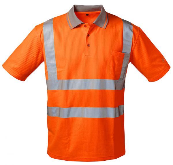 F-SAFESTYLE-Warnschutz, Warn-Schutz-Polo-Shirt MATEO