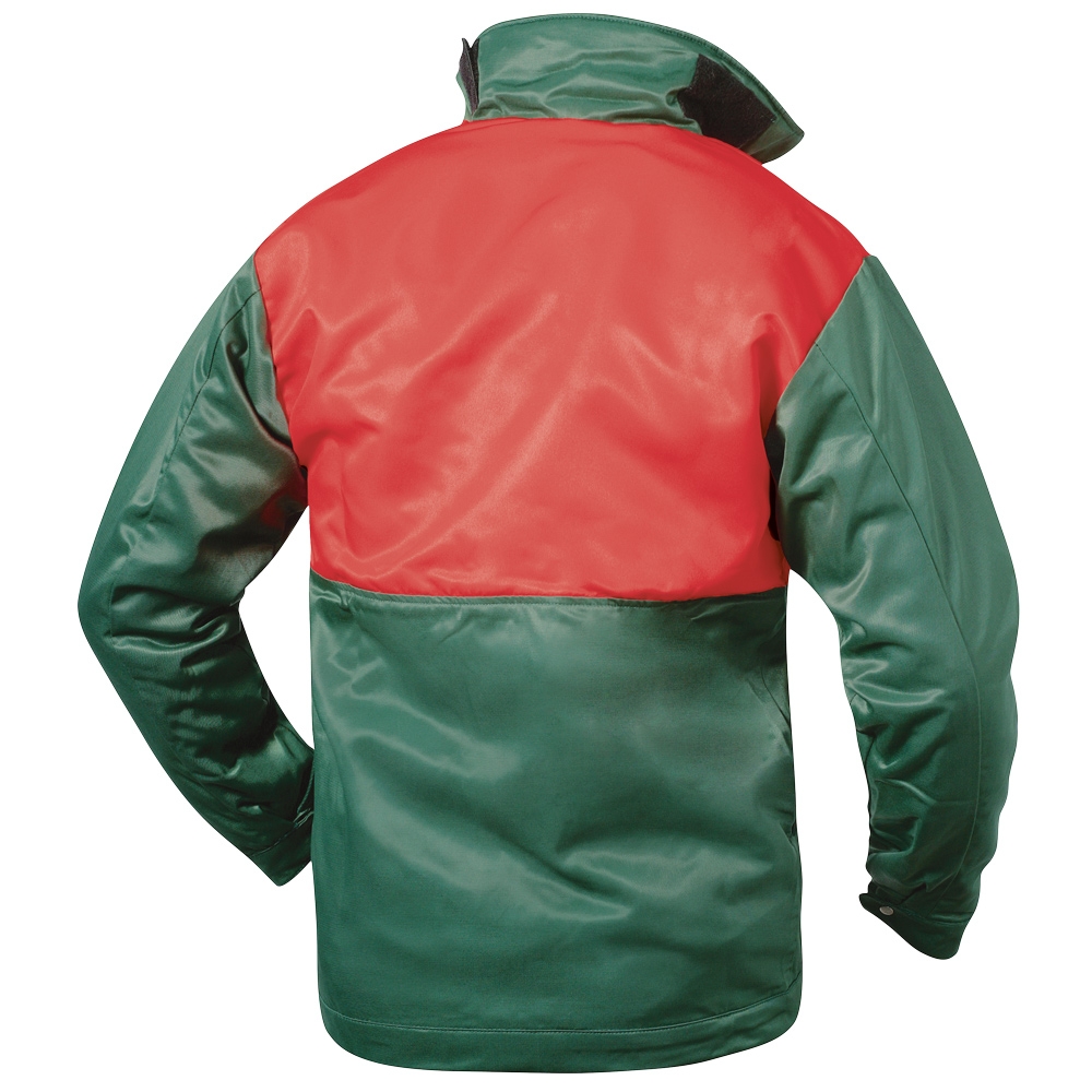 F-ELYSEE-Schnittschutzjacke, *BUCHE*, grün/orange abgesetzt