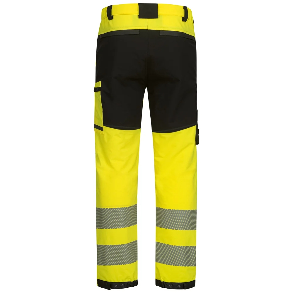 F-ELYSEE*REIMS* WARNSCHUTZ STRETCH-BUNDHOSE, gelb/schwarz