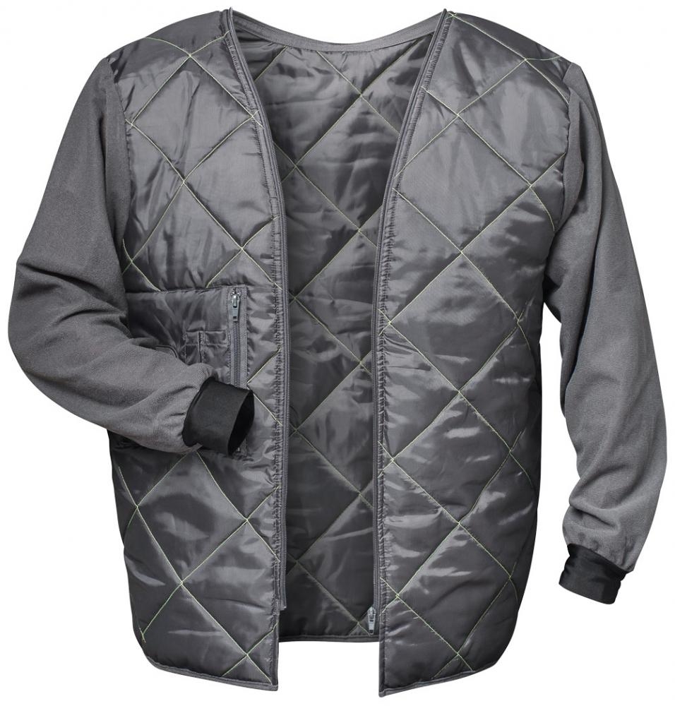 F-ELYSEE-2 in 1-Warnschutz-Jacke, *RUFUS*, fluoreszierend gelb/grau