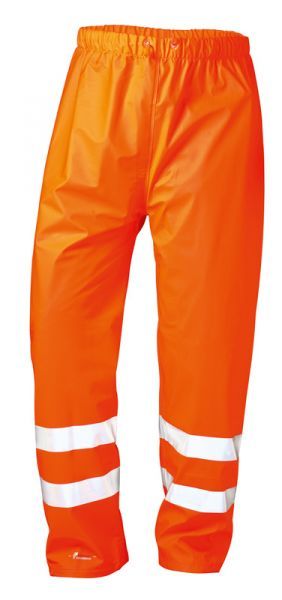 F-NORWAY, PU-Stretch-Regenbundhose, *LINUS*, 190g/m, fluoreszierend orange