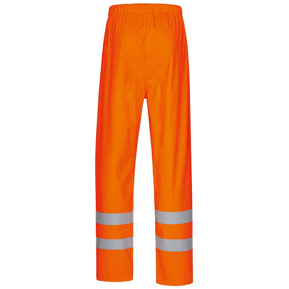F-NORWAY, PU-Stretch-Regenbundhose, *LINUS*, 190g/m², fluoreszierend orange