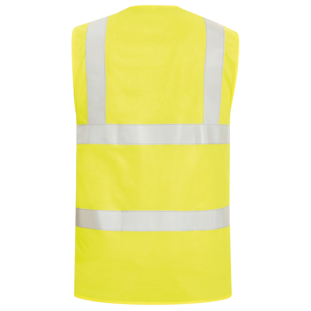 F-SAFESTYLE-Warnschutz-Weste, *DAMIAN*, fluoreszierend gelb