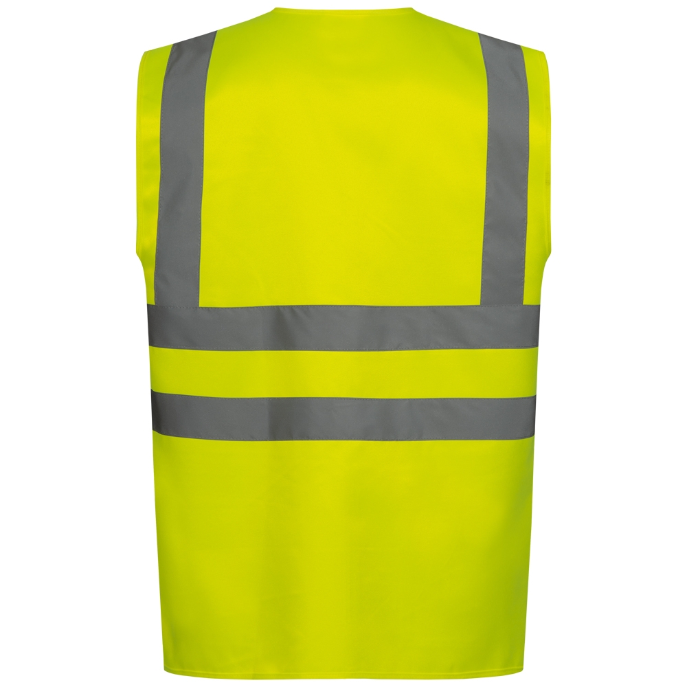F-SAFESTYLE-Warnschutz-Weste, *MALTE*, fluoreszierend gelb