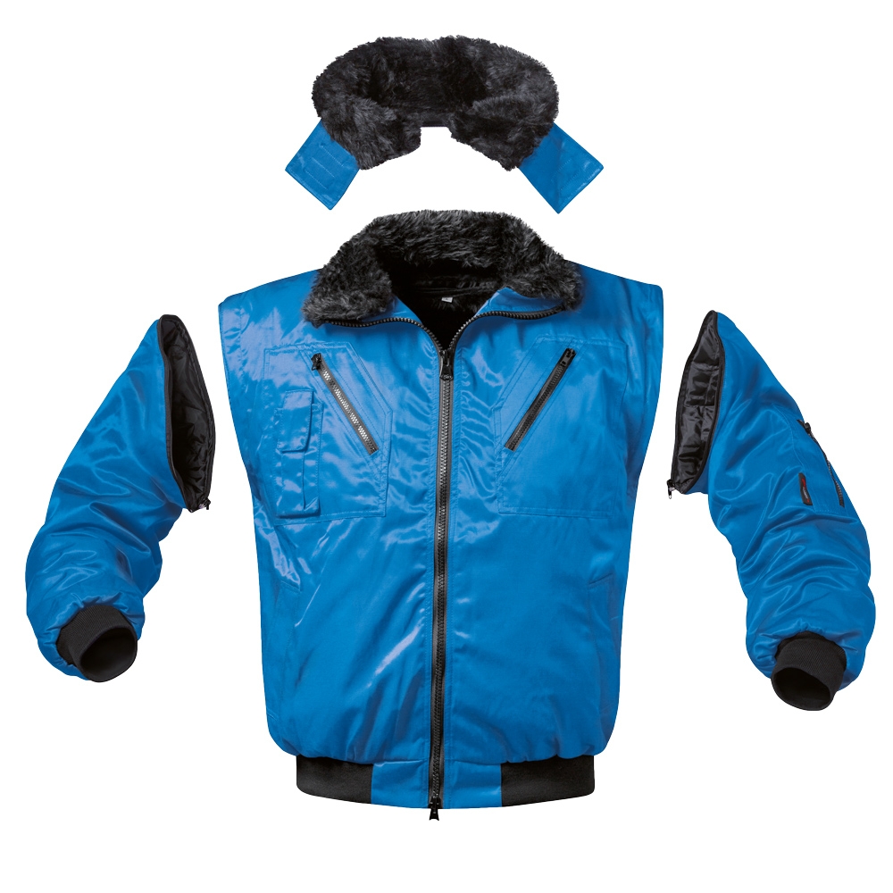 F-NORWAY-Pilotenjacke, *TRONDHEIM*, 250g/m², royal