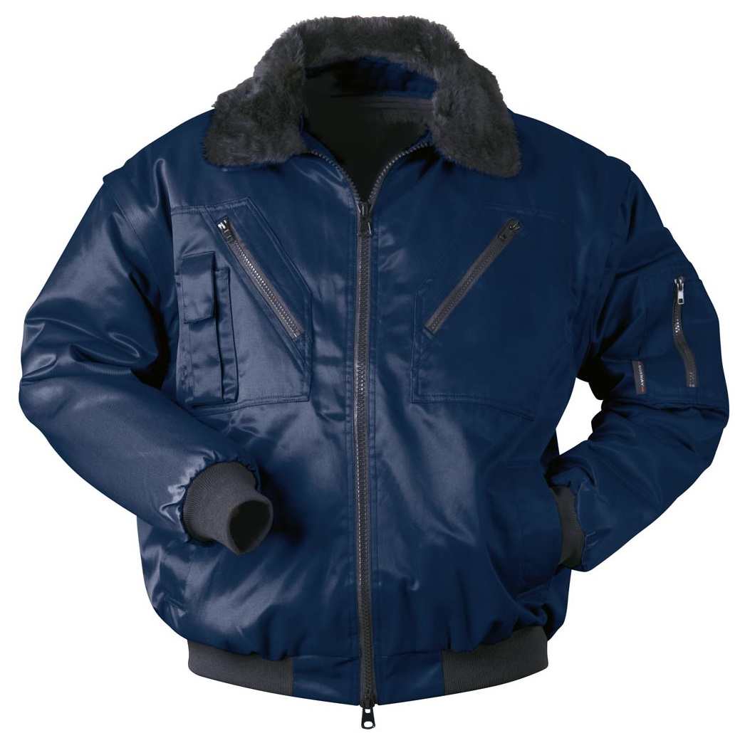 F-NORWAY-Pilotenjacke, *STERSUND*, 250g/m, marine