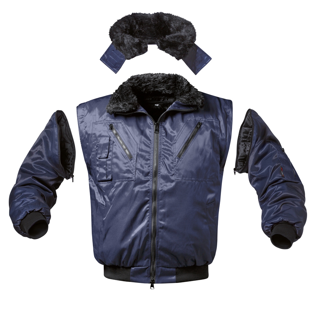 F-NORWAY-Pilotenjacke, *ÖSTERSUND*, 250g/m², marine