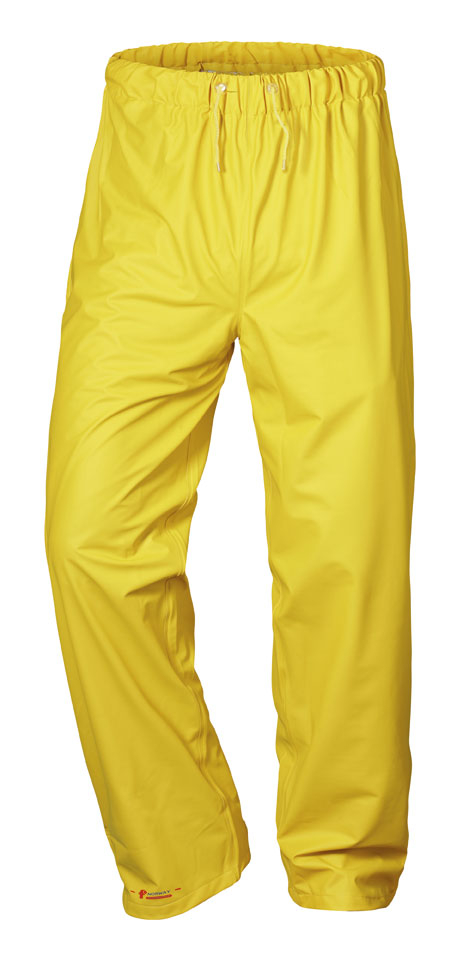 F-NORWAY-PU-Stretch-Regenbundhose, *KARLSKRONA*, 190g/m, gelb