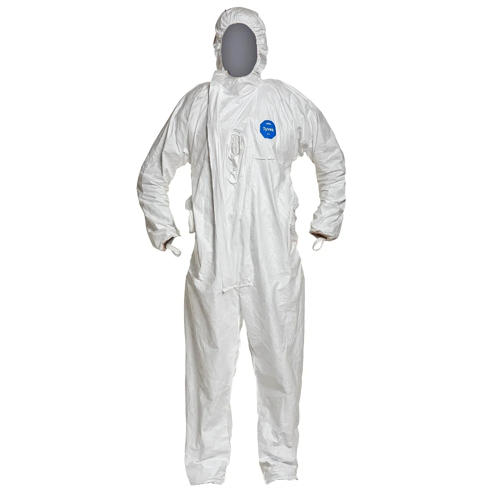 F-*TYVEK® 500 HP* SCHUTZANZUG, MODELL TY178S HP-TYVEK®, WEISS, PSA KATEGORIE 3, TYP 5-B/6-B