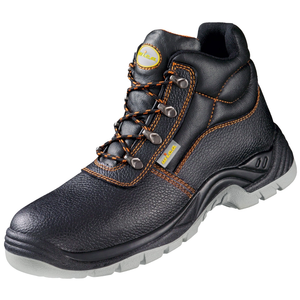 F-WICA-Schnürstiefel, *VITA*, schwarz/orange abgesetzt