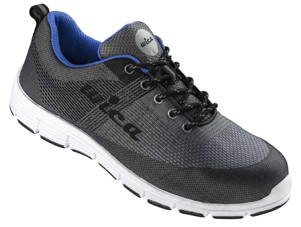 F-S1P-WICA-Sicherheitshalbschuhe, *ODIEL*, grau/blau