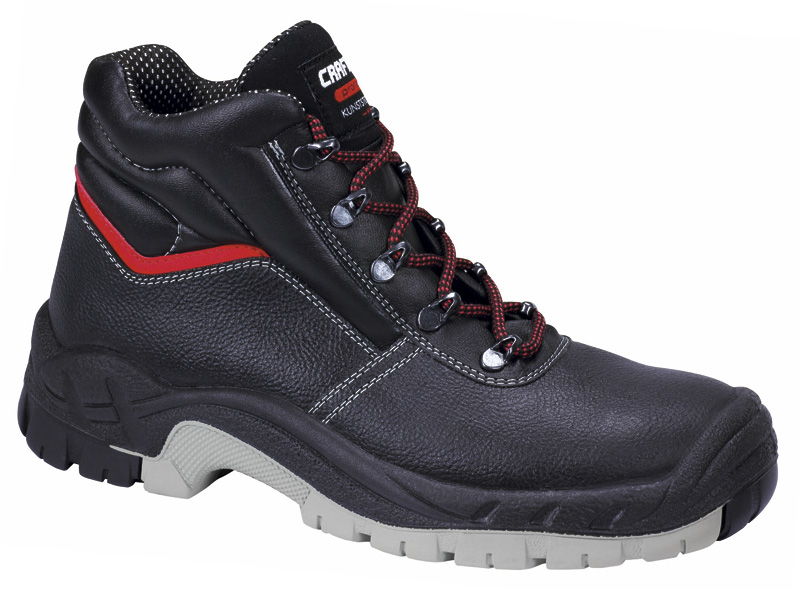 F-S3-CRAFTLAND-Sicherheitsstiefel, *GELSENKIRCHEN ÜK*, schwarz/rot abgesetzt