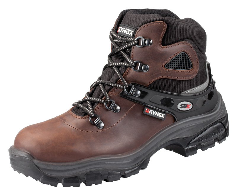 F-S3-KYNOX-Sicherheitsschnürstiefel, *TOLVE*, dunkelbraun