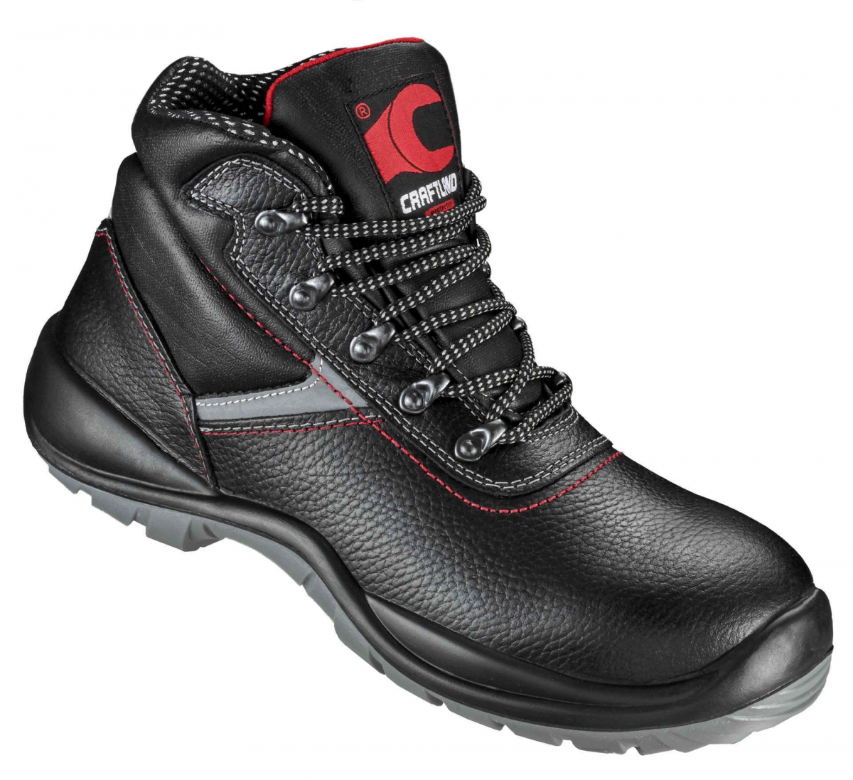 F-S3-CRAFTLAND-Sicherheitsschnürstiefel, *WEDEL NUOVO ÜK*, schwarz