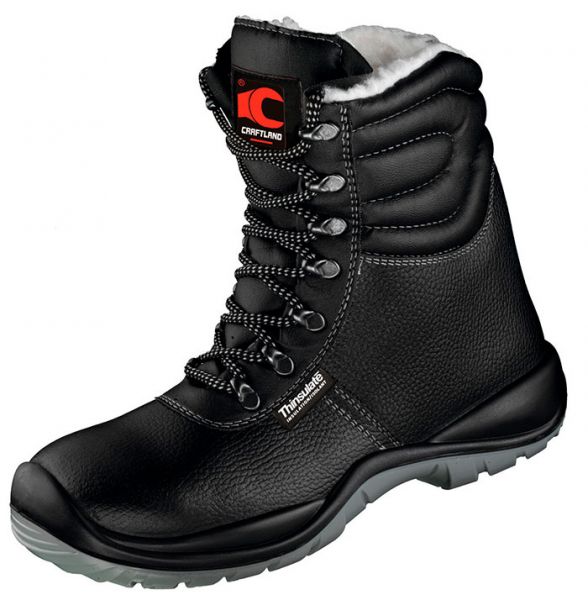 F-Footwear, S3-CRAFTLAND-Winter-Sicherheitsschnrstiefel, *WINTERHUDE K*, schwarz