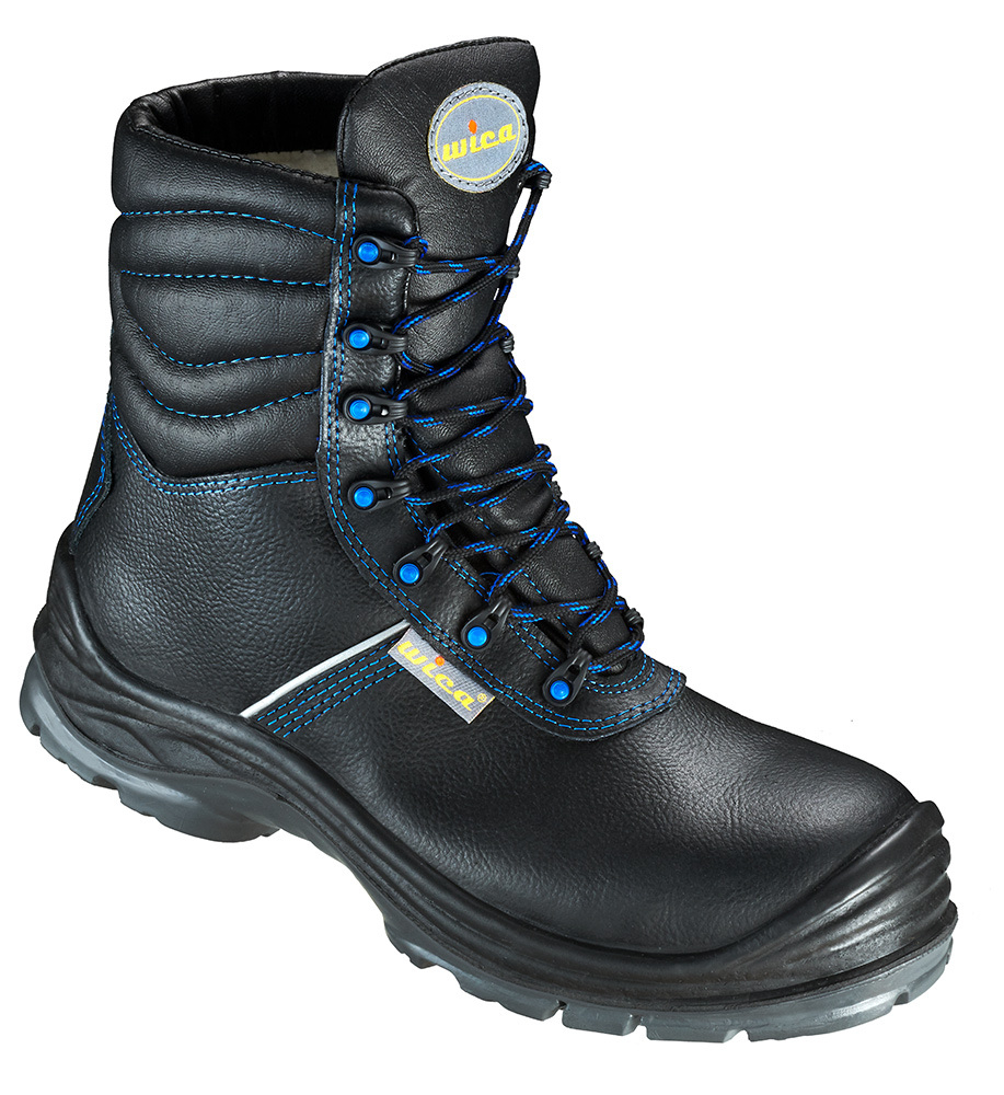 F-S3-ELYSEE-Winter-Sicherheitsschnrstiefel, *WILHELMSHAVEN K*, schwarz/blau abgesetzt