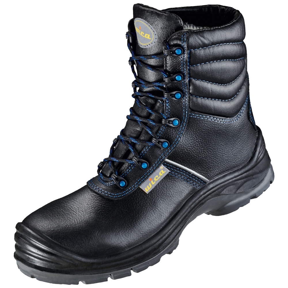 F-S3-ELYSEE-Winter-Sicherheitsschnürstiefel, *WILHELMSHAVEN ÜK*, schwarz/blau abgesetzt