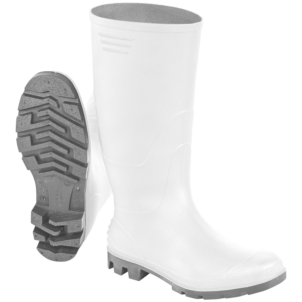 F-EUROMAX-PVC/NITRIL-Stiefel, *METZGER*, weiß