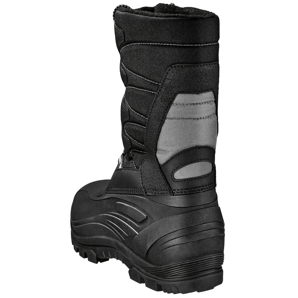 F-*SEILAND* WINTERSCHNÜRSTIEFEL, SCHWARZ/GRAU
