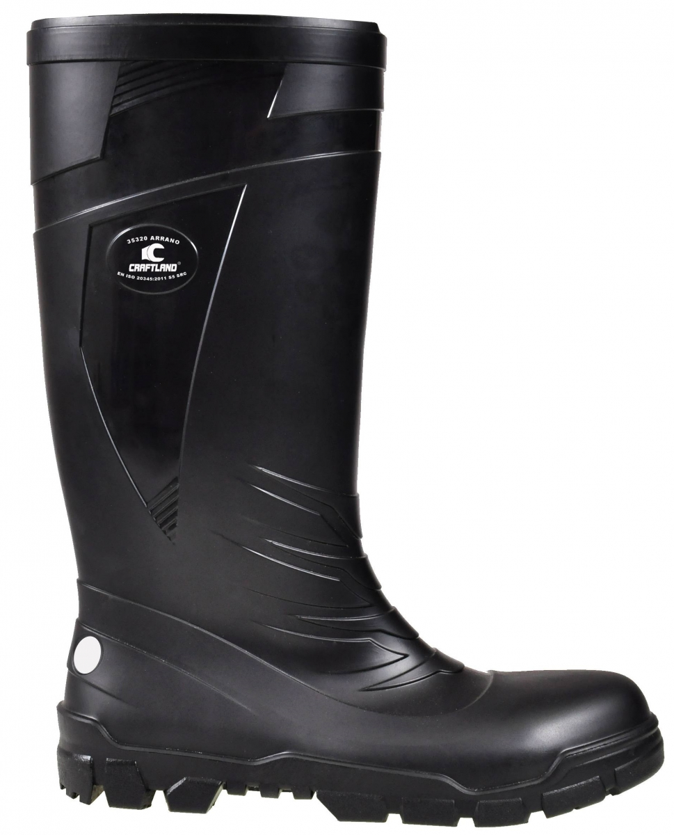 F-S5-CRAFTLAND-PVC/Nitril-Stiefel, *ARRANO*, schwarz