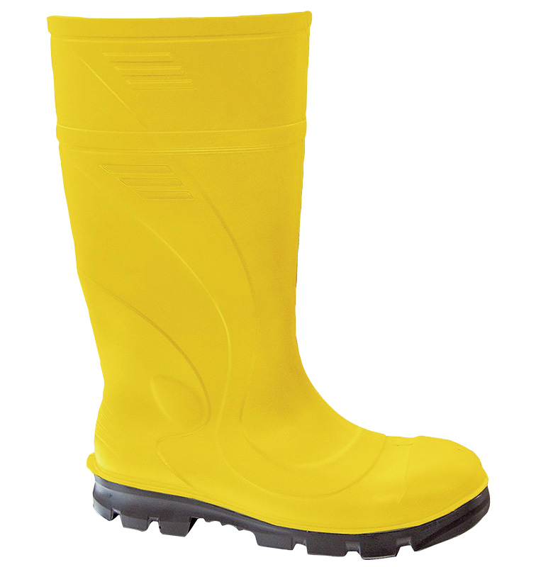 F-S5-PU-Stiefel, *RÖNNE*, gelb