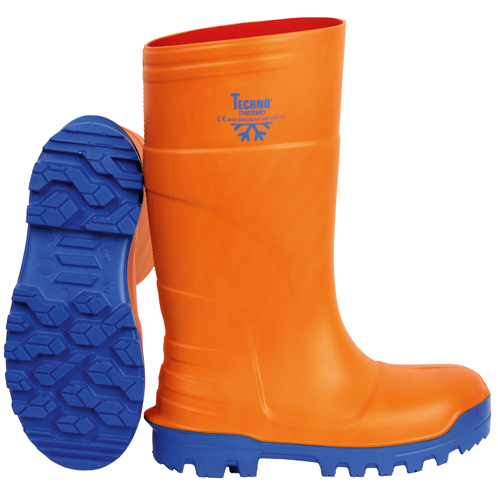 F-S5-PU-Stiefel, *NAVESTI*, orange