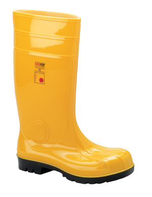 F-S5-EUROMAX-PVC/Nitril-Stiefel, *EUROFORT*, gelb