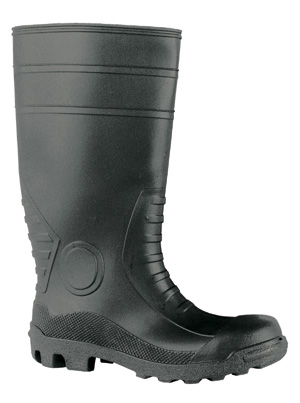 F-S5-EUROMAX-PVC/Nitril-Stiefel, *WORKMASTER*, schwarz