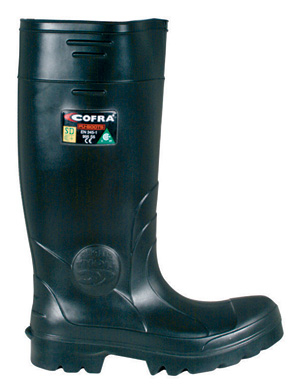 F-S5-COFRA-PU-Stiefel, *TARANTO*, schwarz