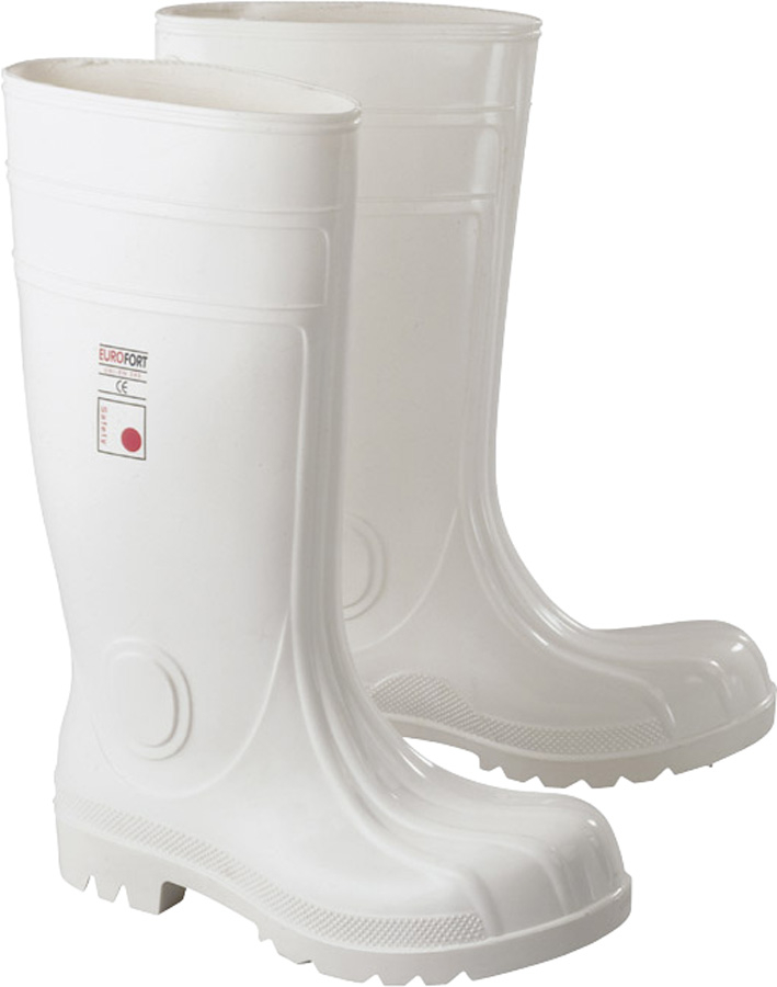 F-S4-EUROMAX-PVC/Nitril-Stiefel, *SAFE GIGANT*, wei