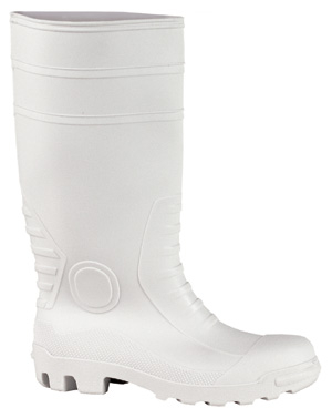 F-S4-EUROMAX-PVC/Nitril-Stiefel, *WHITEMASTER*, wei