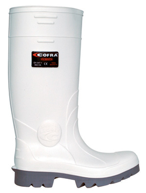 F-S4-COFRA-PU-Stiefel, *LECCE*, wei