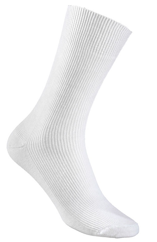 F-Baumwollsocken, *ECKEL*, weiß
