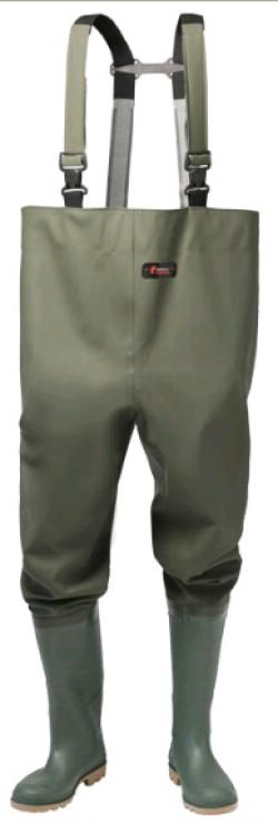 F-NORWAY Standard-Wathose, 600g/m², olivgrün