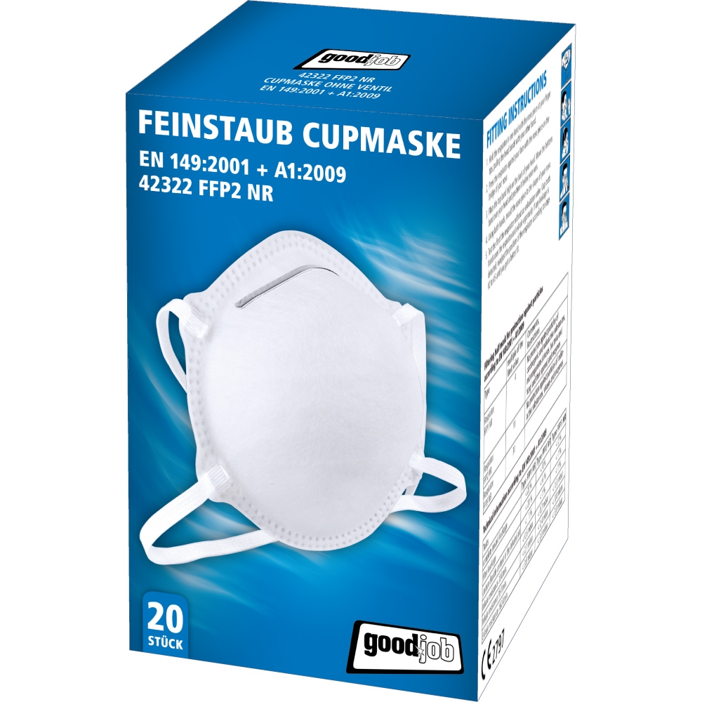 F-Feinstaubmaske, Basic, *P 2* GOODJOB