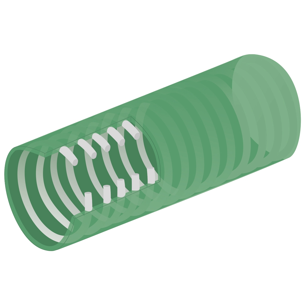 F-Saug- und Druckschlauch, 40x3,2 mm, 50 m