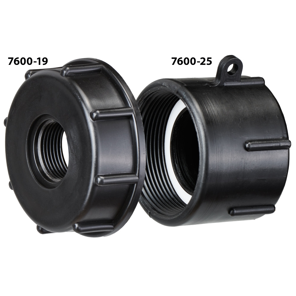 F-EVERTEC-IBC Adapter S60x6 mit Innengewinde, 2