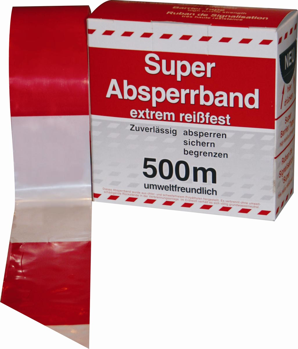 F-Absperrband, 500 m, 80 mm