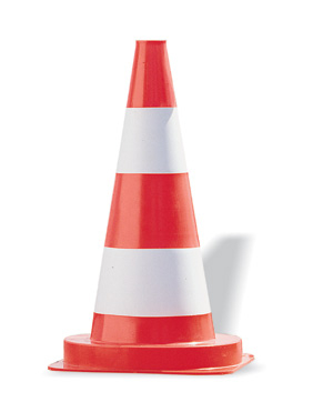 F-Verkehrsleitkegel, 50 CM HOCH