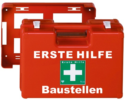 F-Verbandkasten, BAUSTELLE