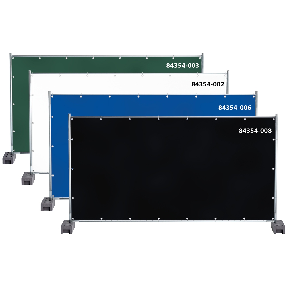 F-PE-Bauzaunplane, mit Aluminium Ösen, 150g/m², blau