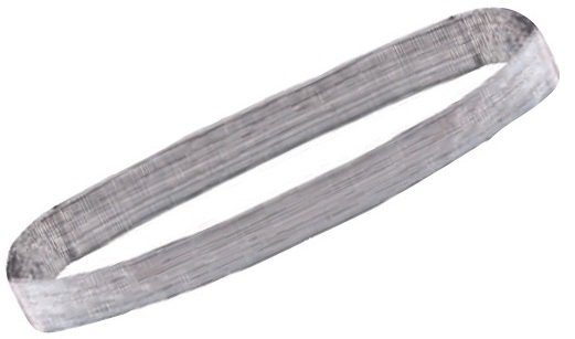 F-Einweg Hebeband, DIN 60005, WLL 750KG, 0,5 m, grau