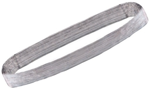 F-Einweg Hebeband, DIN 60005, WLL 1500KG, 0,5 m, grau