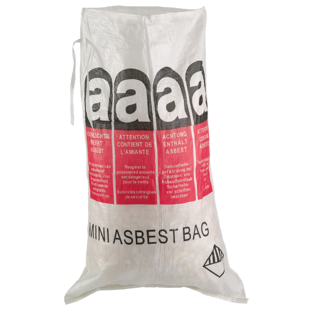 F-MINI-ASBESTBAG, 70 x 110 CM, ohne Inliner, beschichtet