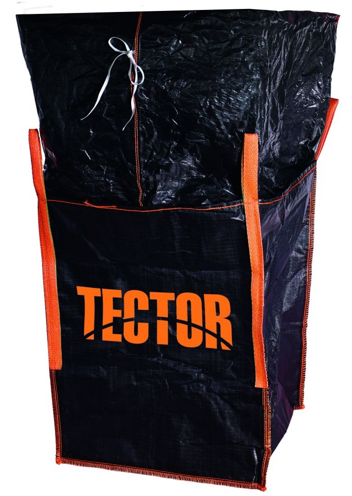 F-Betriebsbedarf, Big-Bag, mit Schürze, 90 x 90 x 110 cm, 4 Schlaufen, Tragkraft: 1000 KG