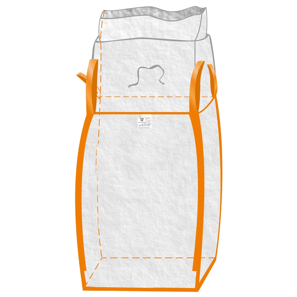 F-Karton Big-Bag, mit Inliner u. Schürze, TRAGKRAFT: 1.000 KG