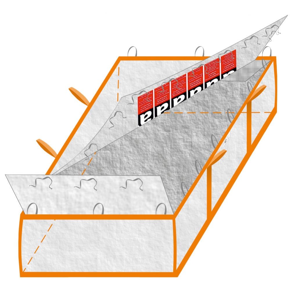 F-Platten-Bag, 320x125x30cm, BESCHICHTET,