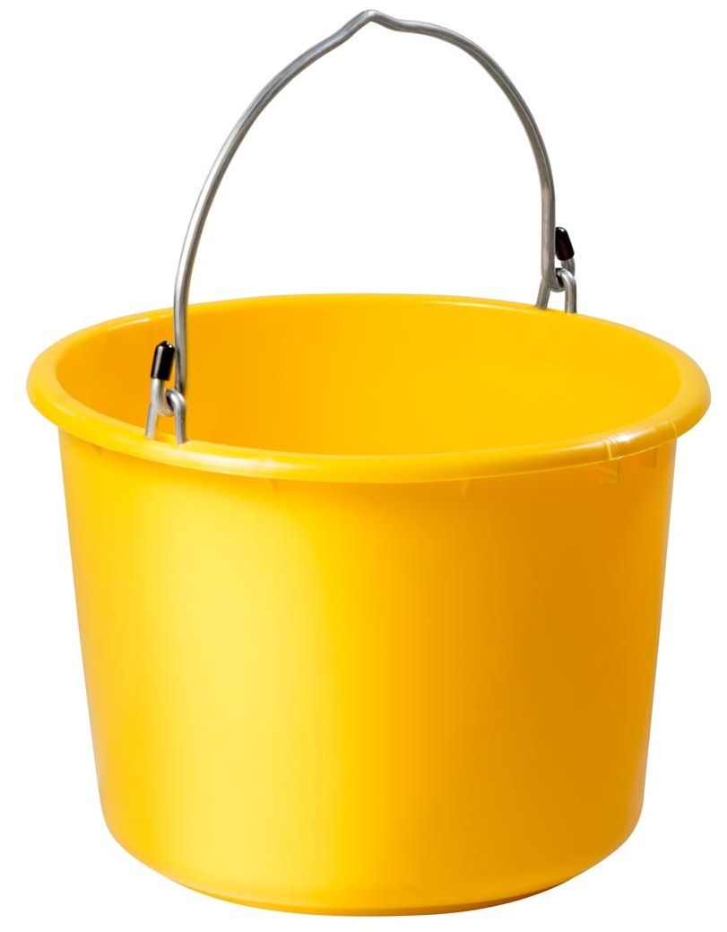 F-Eimer, anschlagbar, TÜV/GS, 20 l, gelb