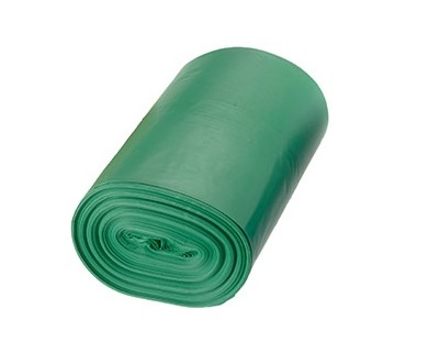 F-Abfallsack, LDPE, 110 x 70 CM - TYP 60 - 120l, grün