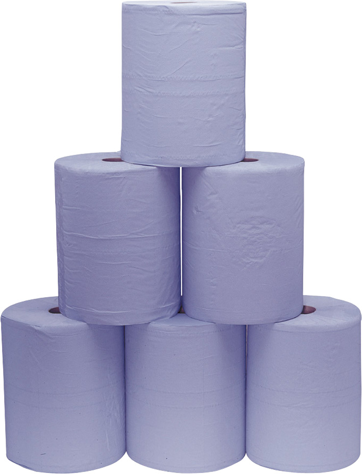 F-Putzpapier, 3-LAGIG, ca. 38X38 cm, Rolle á 1000 Blatt